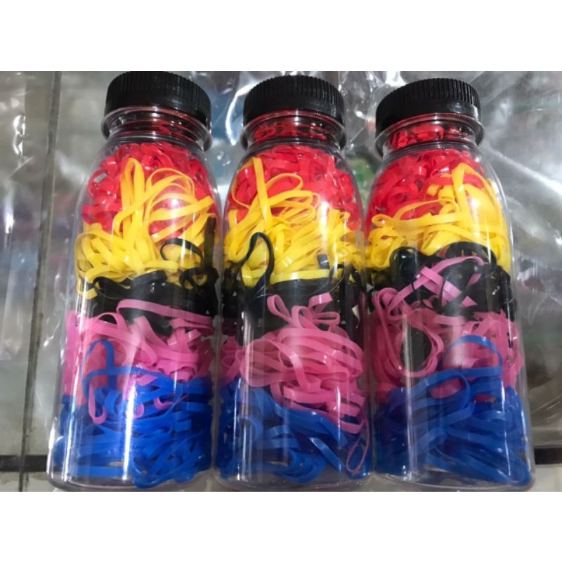 Ikat Rambut/ Karet Jepang/ Getah Karet Warna Warni Anak Termurah