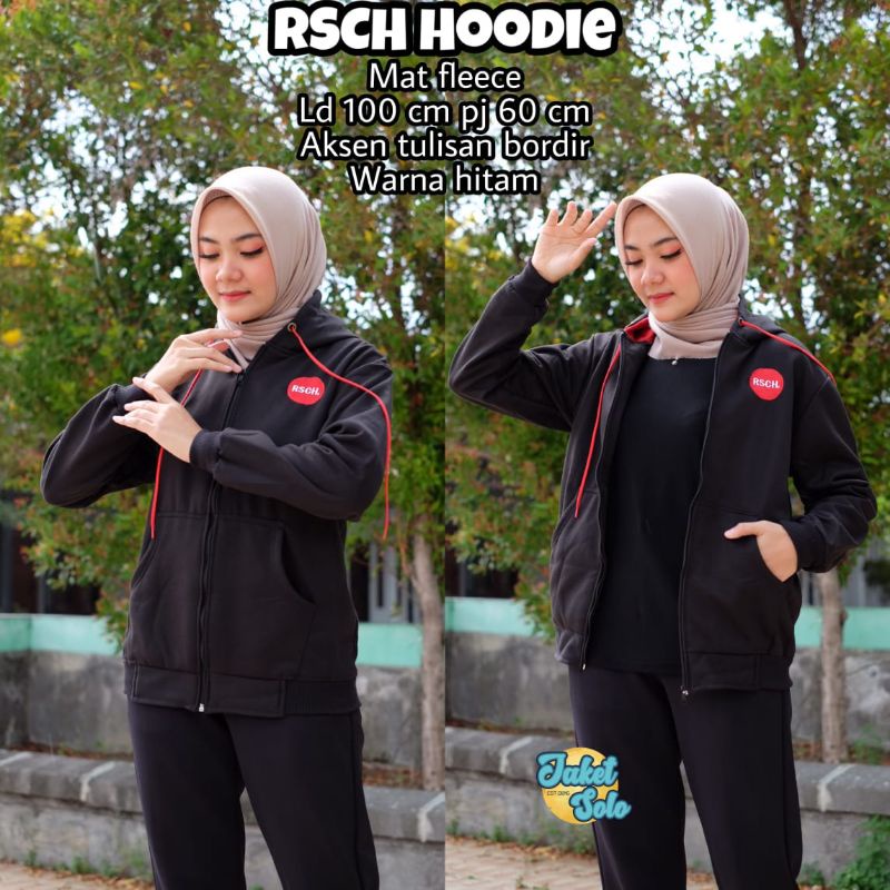 HOODIE RSCH / HOODIE CEWEK / JAKET CEWEK / JAKET REMAJA / JAKET FEMINIM