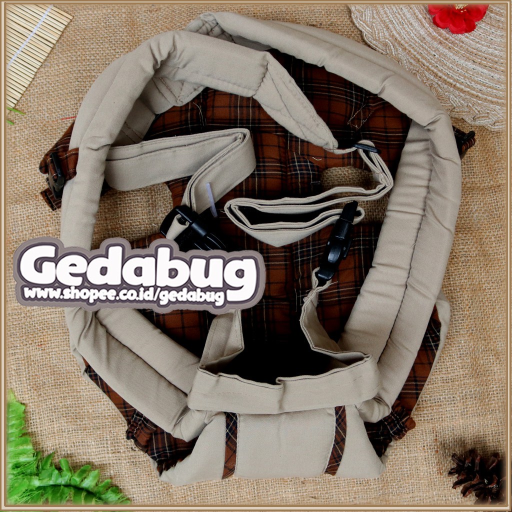 BABY SCOTS Gendongan Bayi Baby Scots - Baby Carrier ISG001 - gedabug