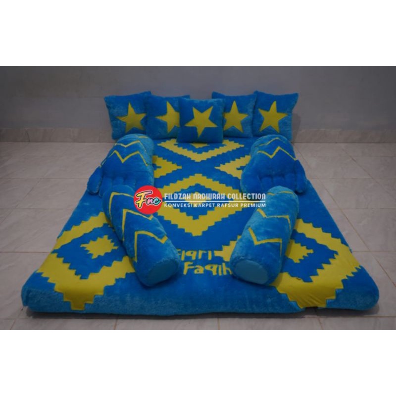 kasurfnc,kasur karakter full set 9 bantal