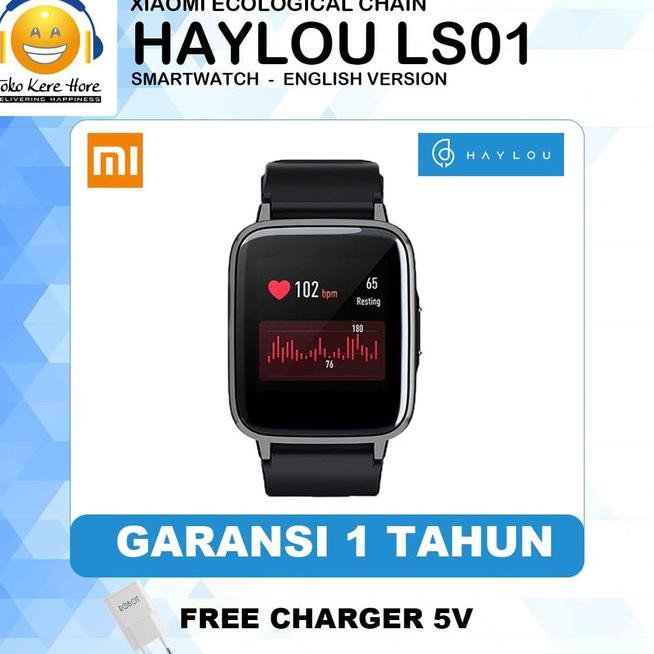 ✨ BARU SMARTWATCH MURAH✨ XIAOMI HAYLOU LS01 SMARTWATCH GLOBAL ENGLISH VERSION ,SMARTWATCH PRIA