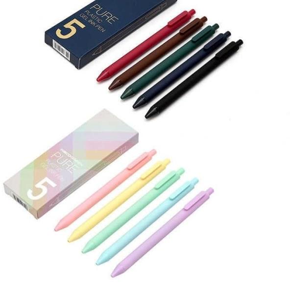 

✥ Youpin KACO Sign Pen Durable 0.5mm 5pcs/Pack - PULPEN PENA - TINTA WAR - TINTA WARNA/I 5 ♟