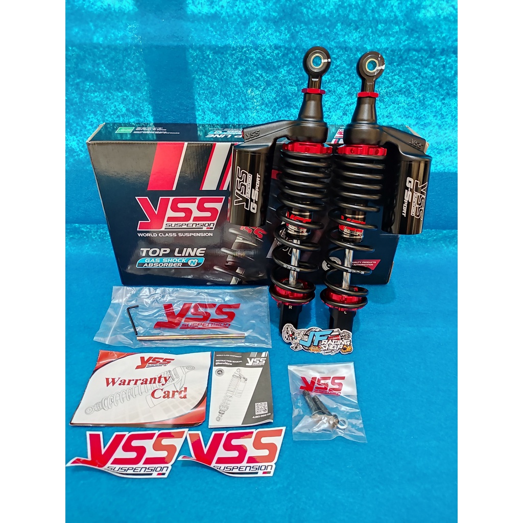 Shock Yss Gsport Black Uk 335mm nmax PCX Lokal 150cc 160cc
