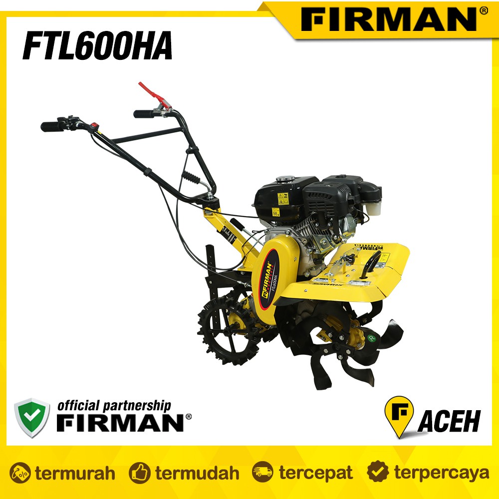 Mesin Traktor Mini / Tiller Cultivator Firman 600HA - Firman Aceh