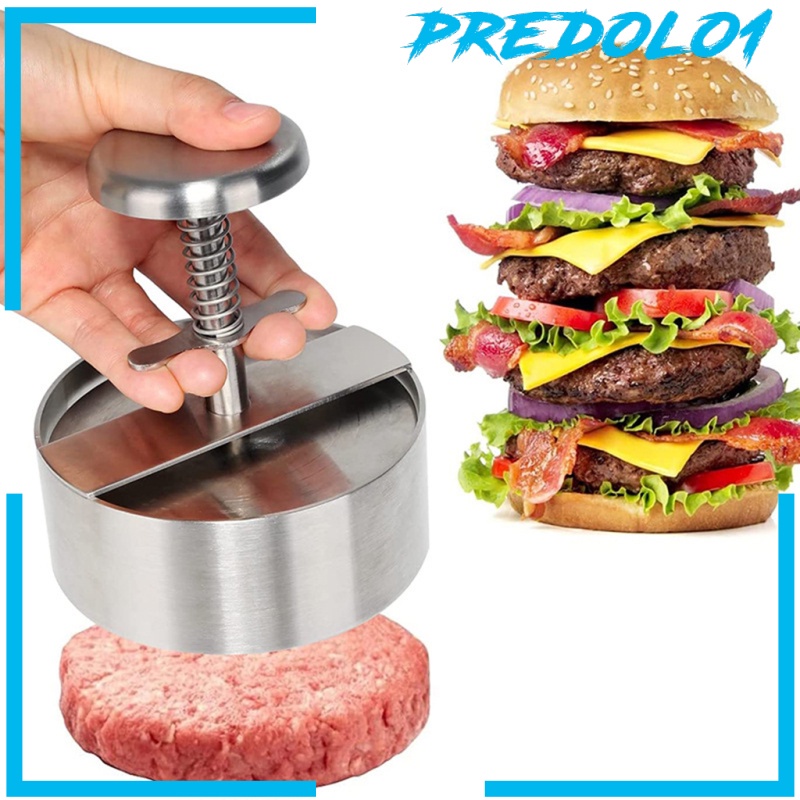 (Predolo1) Alat Press Daging Hamburger Portable Untuk Dapur