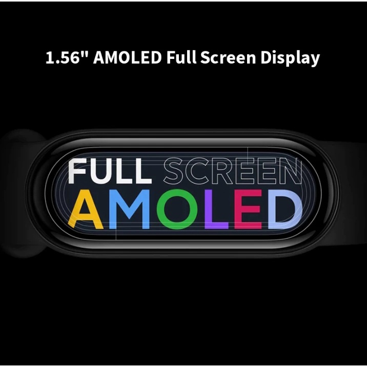 Xiaomi Mi Smart Band 6 Layar AMOLED 1,56
