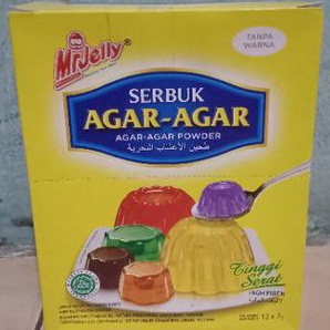

mrjelly serbuk agar agar tanpa warna 12x7gr