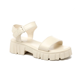 neon platform sandals