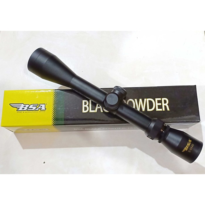 Telescope / Teleskop BSA 3-9x40 Non Lampu
