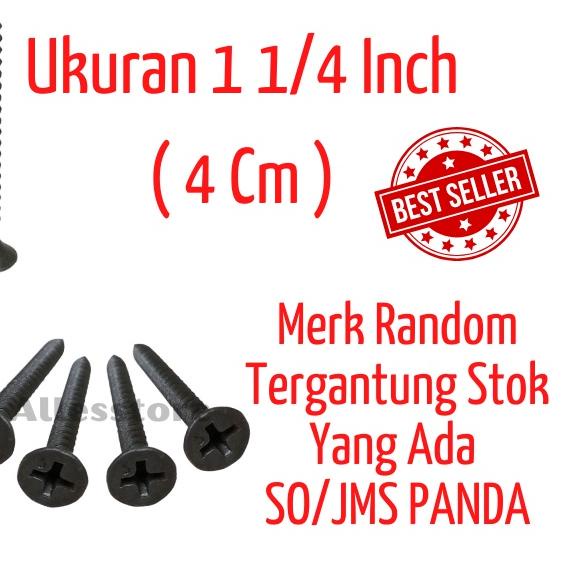 ♧ Sekrup Gypsum / Baut Baja Gypsum / Sekrup Drywall Screw Ω