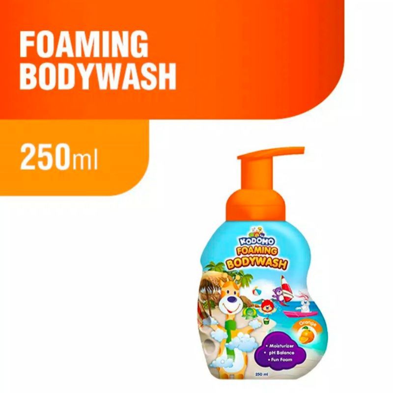 Kodomo Bodywash foam sabun mandi anak 250 ml