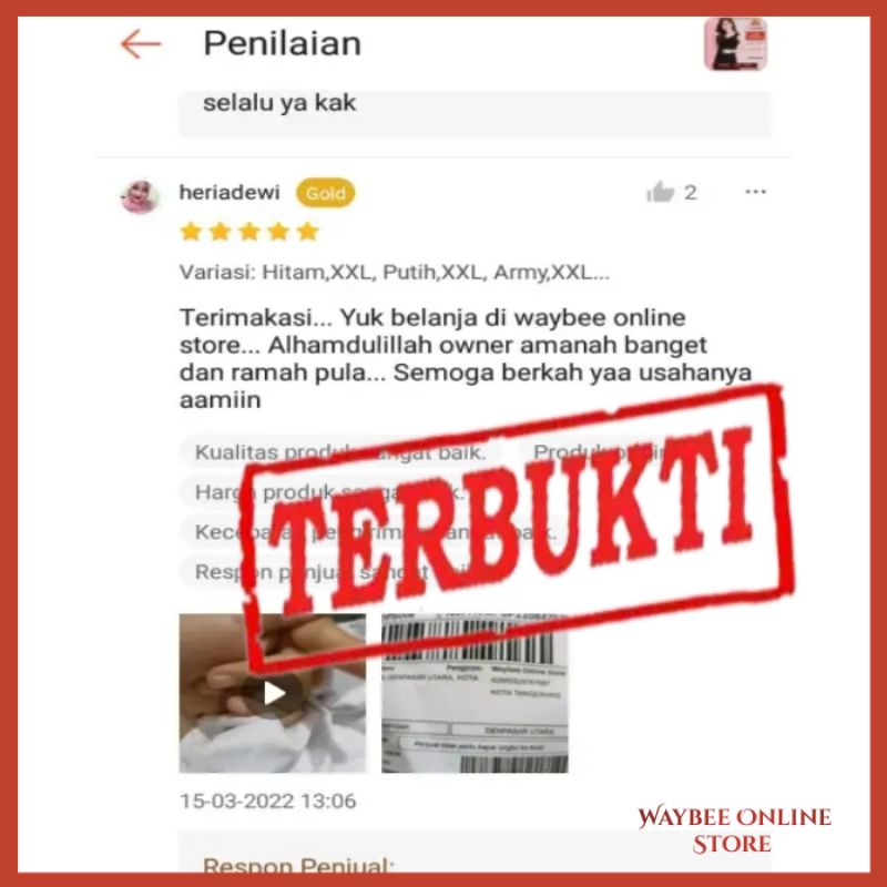 Tank Top Tanktop Wanita L-XL-XXL Jumbo Tengtop Tali Renda Besar Lebar U-Neck Bahan Katun Spandek-5