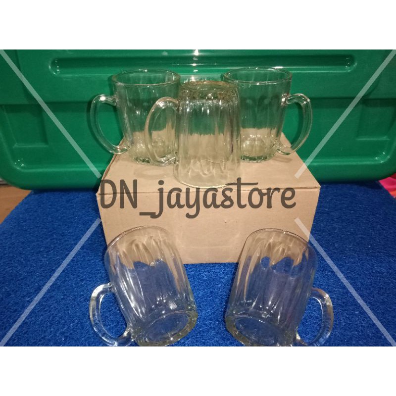 gelas kopi/gelas gagang/gelas kedaung