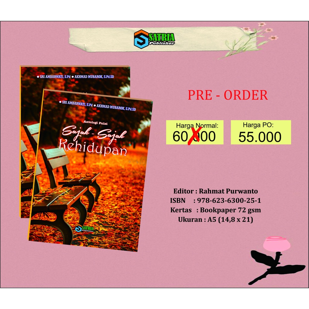 Jual Antologi Puisi "Sajak-Sajak Kehidupan" | Shopee Indonesia