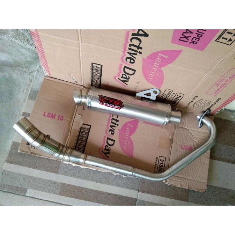 KNALPOT RACING CTS MUFFLER BULAT PNP CB MP GL TIGER FU VIXION MX VERZA CBRNEW