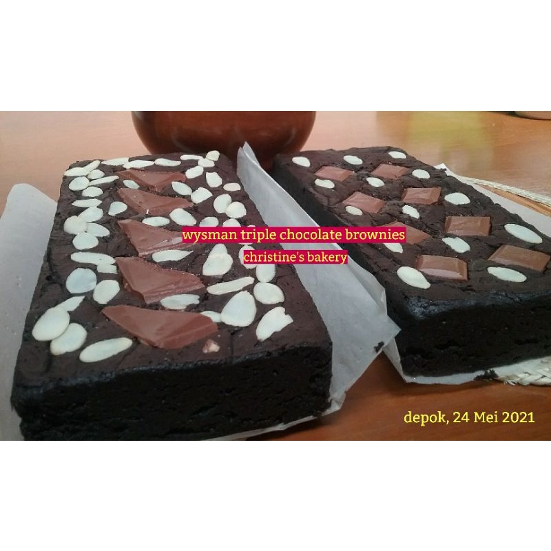 

Brownies Wysman Triple Chocokate