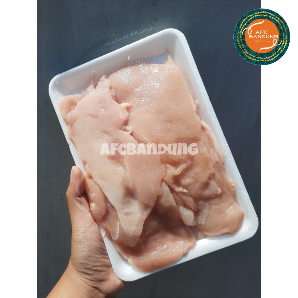 Jual Daging Fillet Dada Ayam Slice Tipis 500gr Daging Ayam Slice 500 Gr