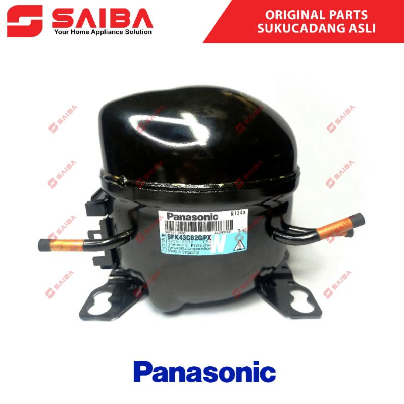 Kompresor Kulkas PANASONIC 1 Pintu 1/6 Pk SFSFK43C82GPX Original