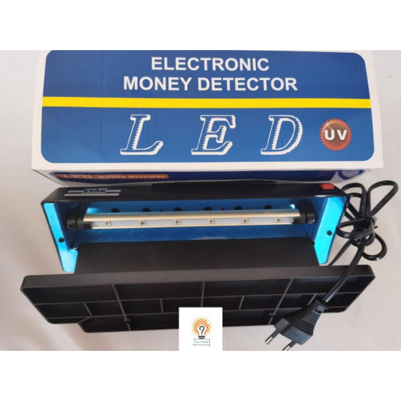 Money Detator LED 2 x 6 LED Lampu Detetor Uang Palsu LED