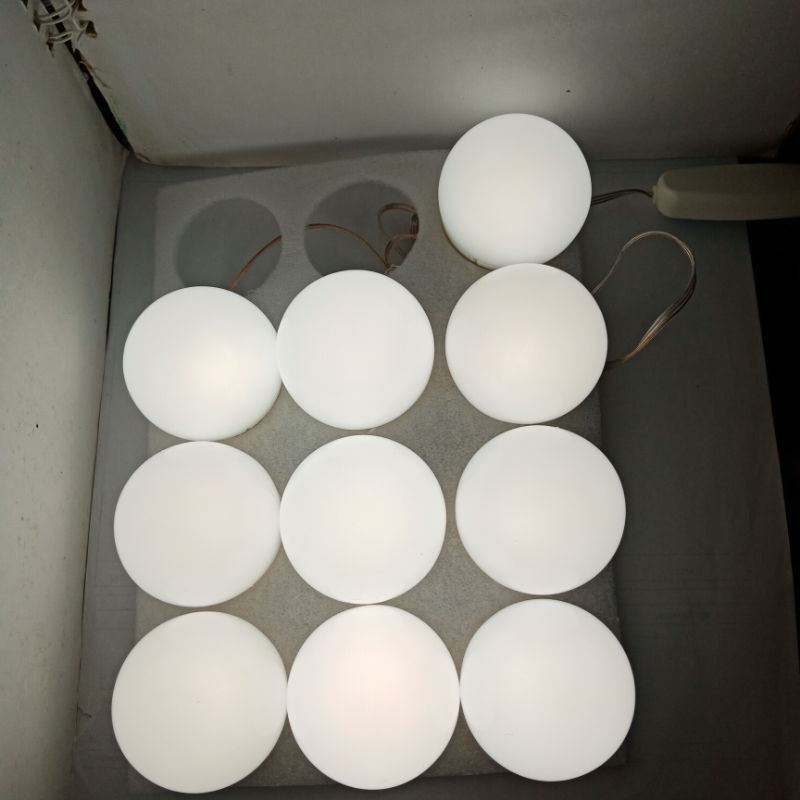 lampu led / lampu make up cermin isi 10 lampu