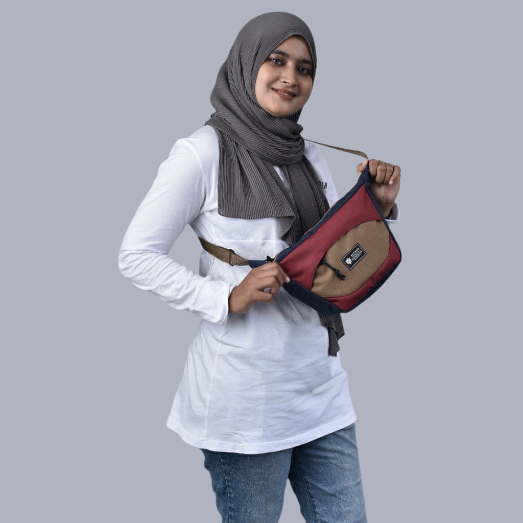 Sling bag Pria Dan Wanita Fanteus Tas Selempang Distro Unisex Murah Keren