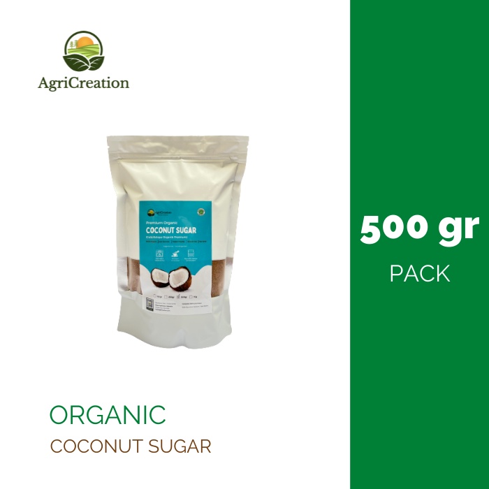 

Agricreation Gula Kelapa Organik 500gr / Organic Coconut Sugar 500gr / Gula Semut Kelapa 500gr / Gula Merah Organik / Gula Jawa Organik