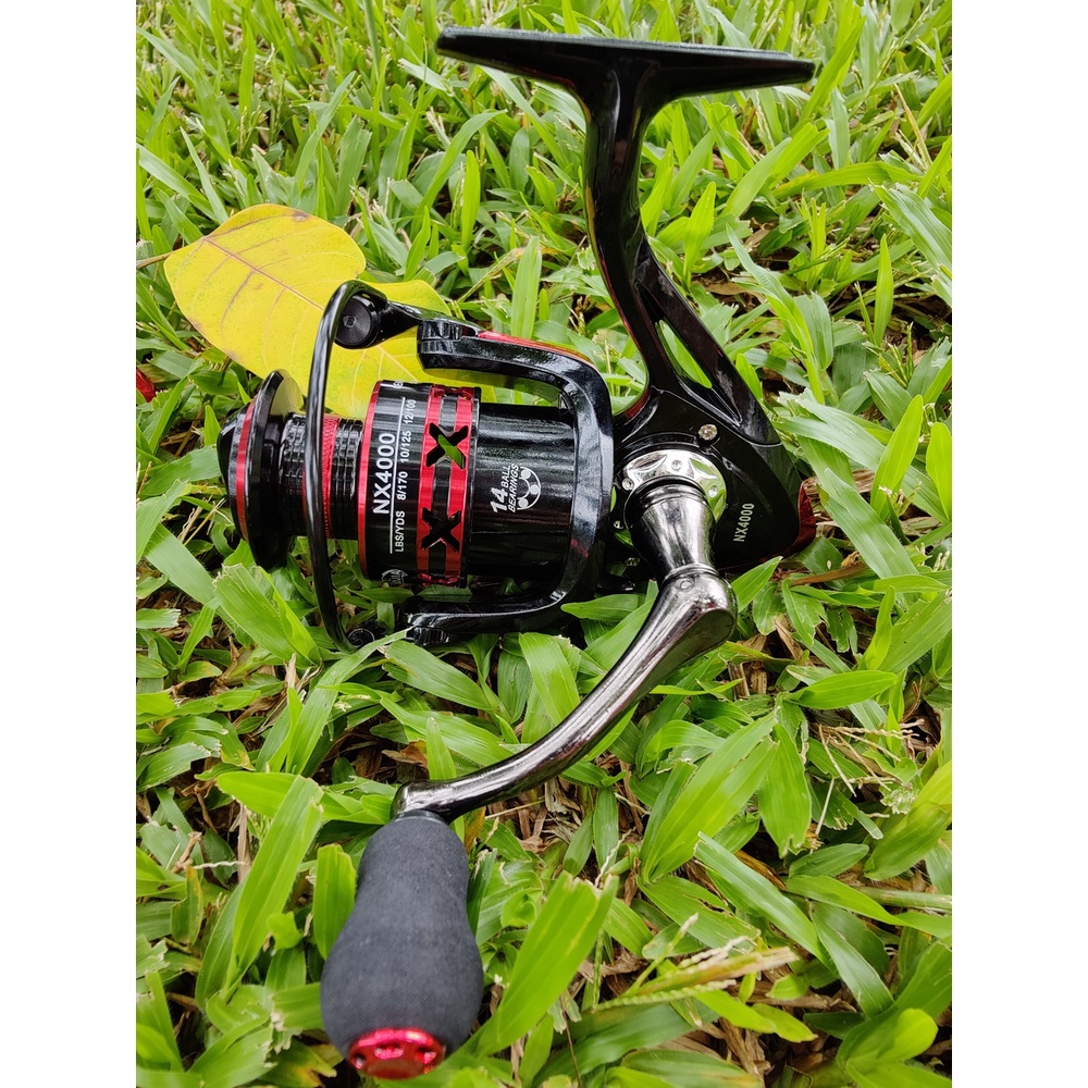 reel pancing NX seri besi 20kg max drag CNC handle alat memancing spinning reel promosi murah alat pancing