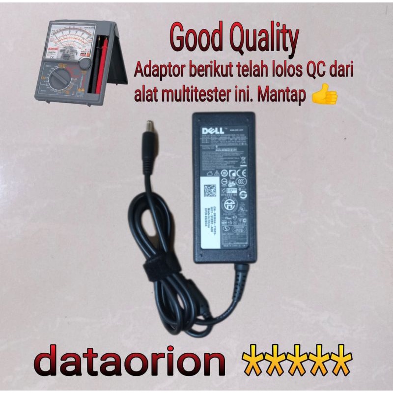 Adaptor Charger Dell 19.5V 3.34A DC 4.5*3.0 mm for Dell Inspiron 14-3000 14-3451 3551 7348 14 5468 3468 3459 3559