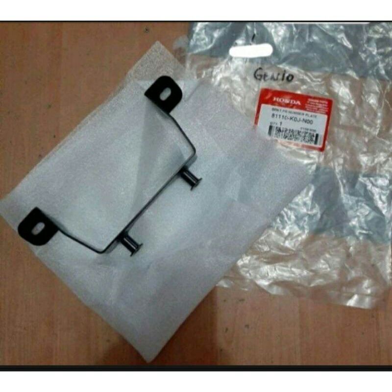BREKET DUDUKAN PLAT NOMOR HONDA GENIO K0J ORIGINAL
