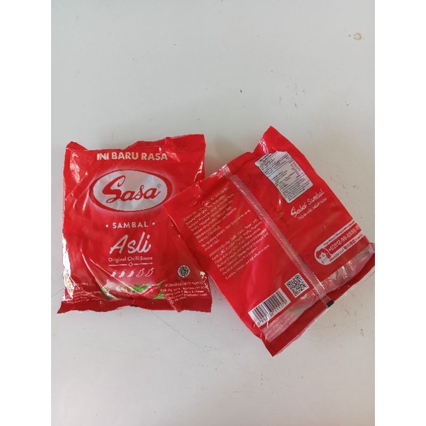 

Saos Sasa Sambal Sachet isi 24 ( 9 gr )