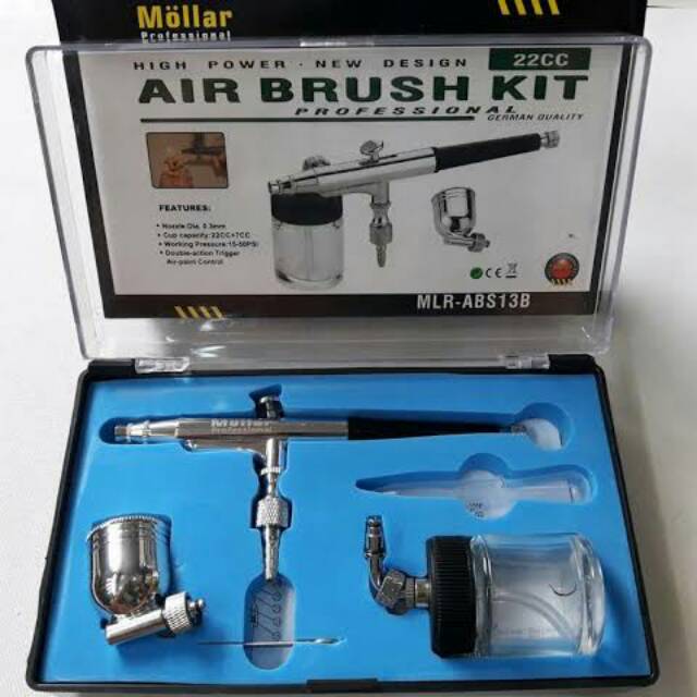 

Air Brush Pen / Pen Brush kit / Spray Gun Lukis / pen Lukis Mollar MLR ABS13B
