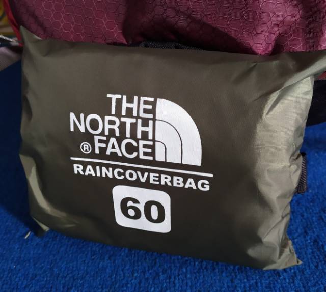 Rain Cover Bag TNF JWS Waterproof Mantel/Mantol Pelindung Tas Murah