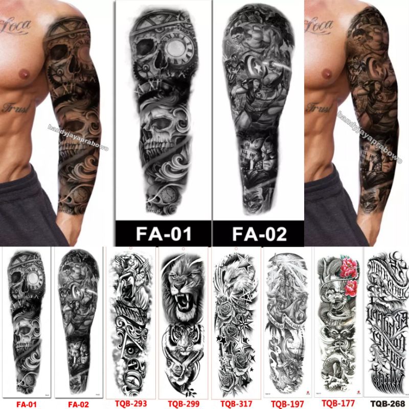 Tattoo temporer 3D full