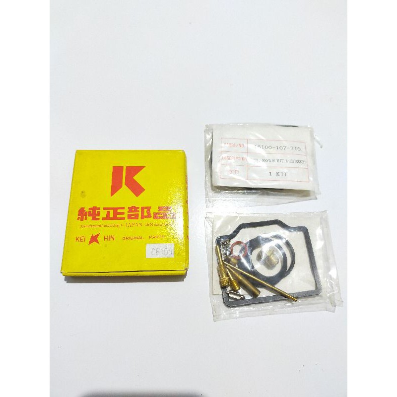 Repair Kit Karbu - Karburator Honda CB 100 - CB100 K2