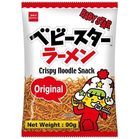 

((((()paling dicari] Baby Star Oyatsu Crispy Noodle Snack 90g (Original Flavour) -ORIGINAL