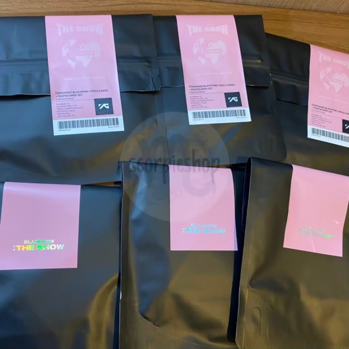 Blackpink The Show MD plastic bag