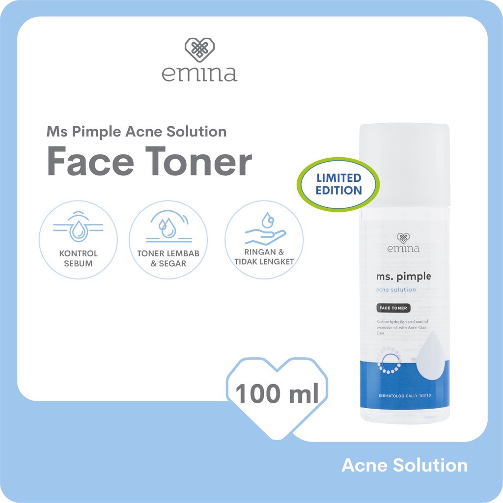 EMINA Ms Pimple Face Toner 100 mL