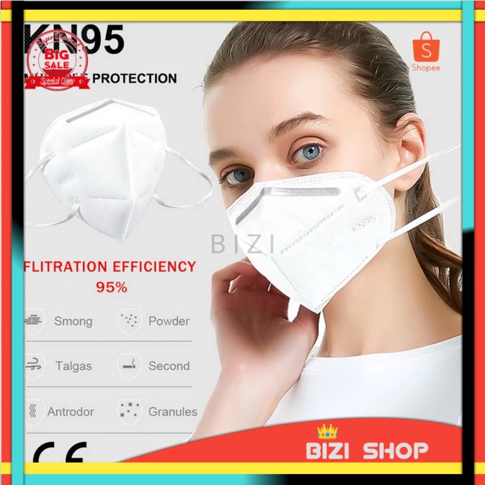 Masker kn95 masker Medis Respirator mask anti polusi virus gb2626-2006