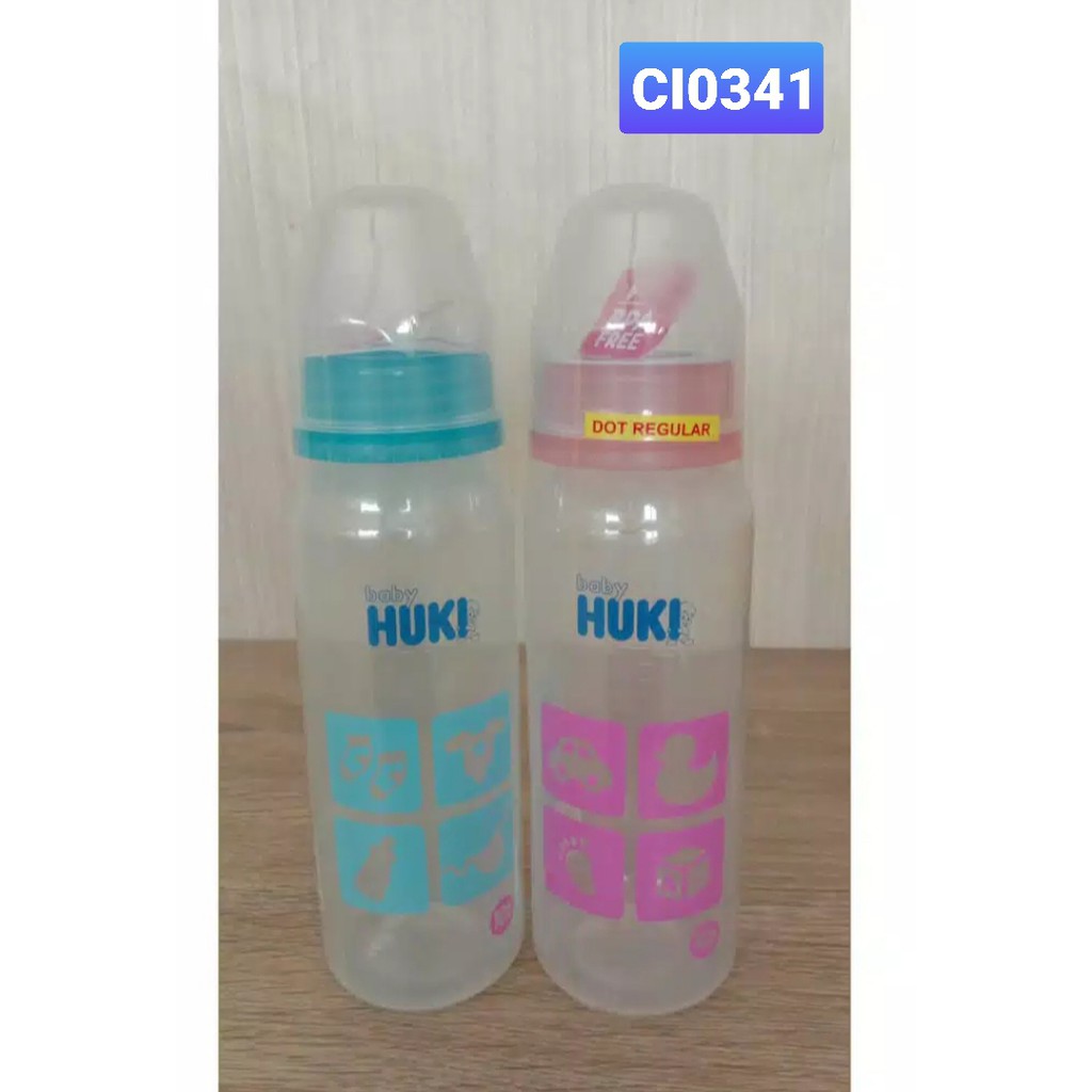 Baby Huki Botol PP SP LSR Nipple 240ml - CI0341