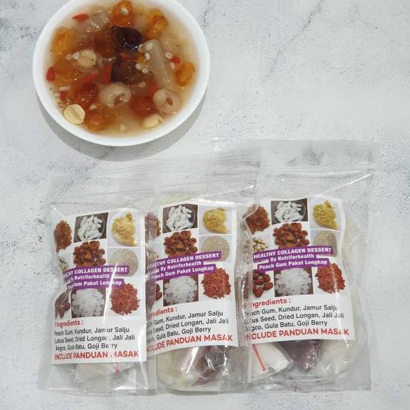

G7V Peach Gum Tao Jiao Paket Lengkap 9 BAHAN CCB Z