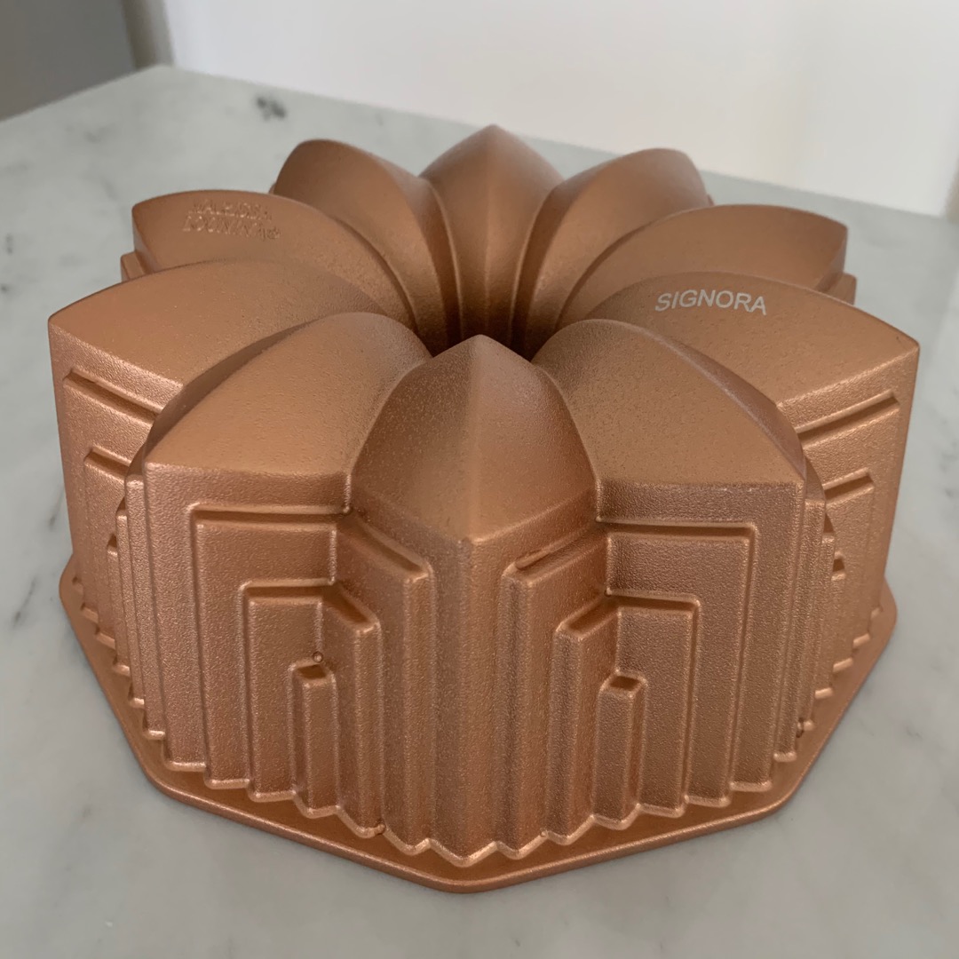 Signora Loyang Kue - Lotus Pan Premium Berwarna Rose Gold