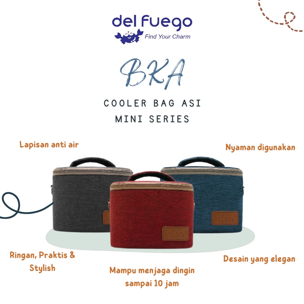 [DF] BKA Cooler Bag ASI Zella Mini Series / Tas Botol ASI / Cooler Bag Mini