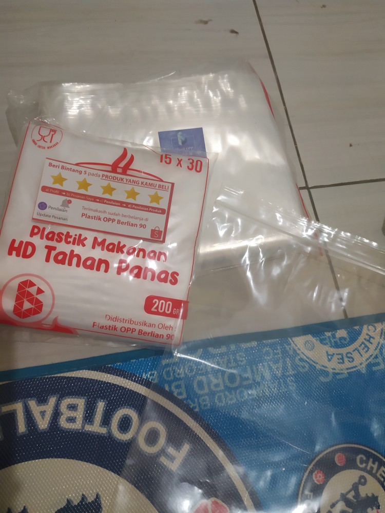 Plastik Hd Anti Panas 15 X 30 Cm / Plastik Hd Tahan Panas Termurah