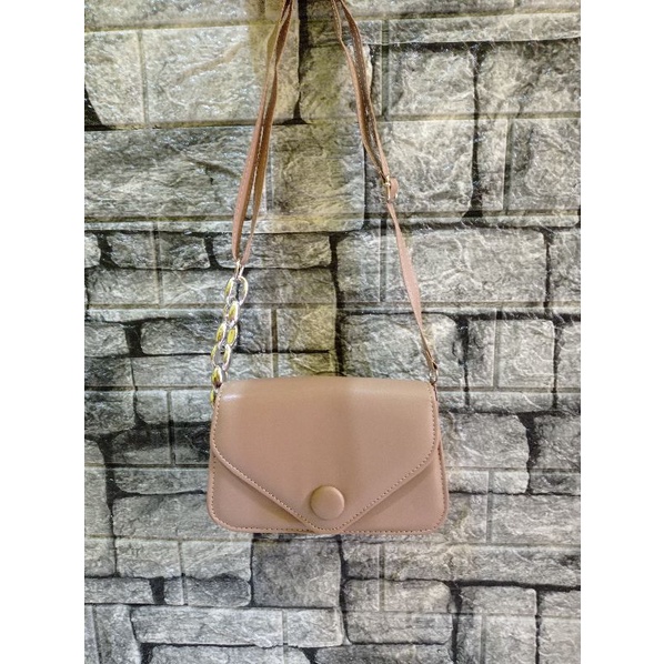 Tas Selempang Wanita Sling Bag- Billy Chain Bag