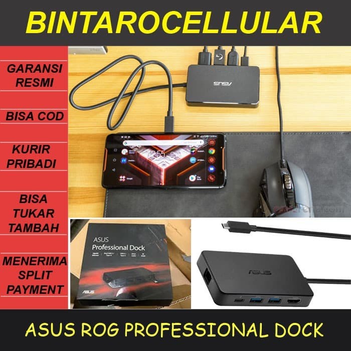 Asus ROG PHONE Professional Dock - ZS600KL Resmi