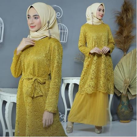 dress kebaya brukat