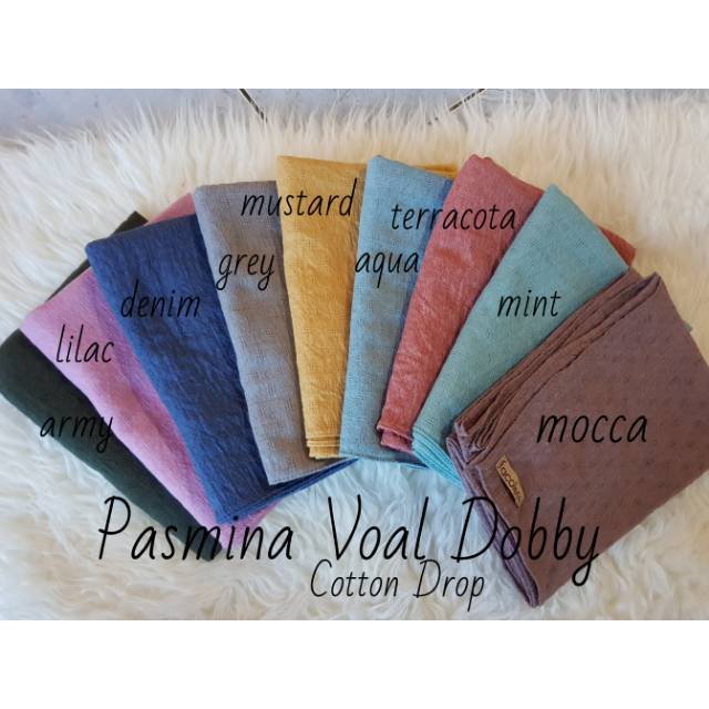 Pashmina cotton drop