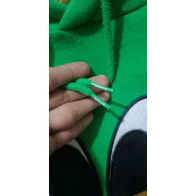 Hoodie pancoat pop eye green