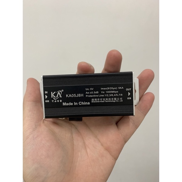 Surge protector LAN RJ45 GIGABIT