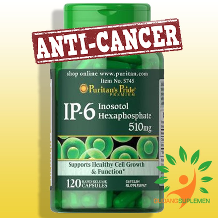 ANTI CANCER KANKER IP6 IP6 Inositol Hexaphosphate 510 Mg 120 Caps vit